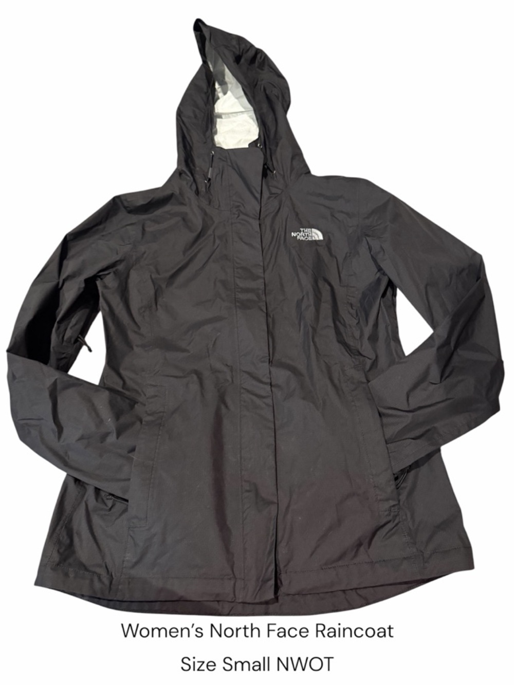 The North Face Women's Black Hooded Trench Coat